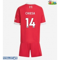 Liverpool Federico Chiesa #14 Hjemmedraktsett Barn 2025-26 Kortermet (+ Korte bukser)